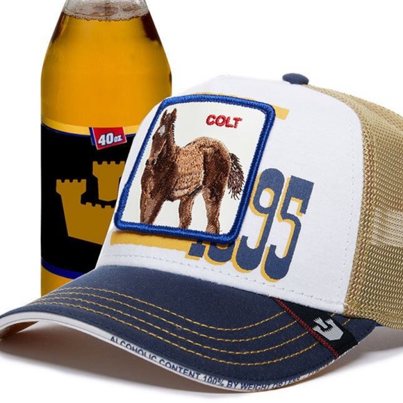 GOORIN BROS TRUCKER CAP HAT COLT Hardly Malt Know ‘er - Picture 4 of 11